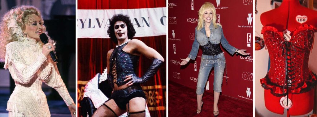 Rhinestones, Corsets & Second Lives: The Fashion Legacy of Dolly Parton and Tim Curry