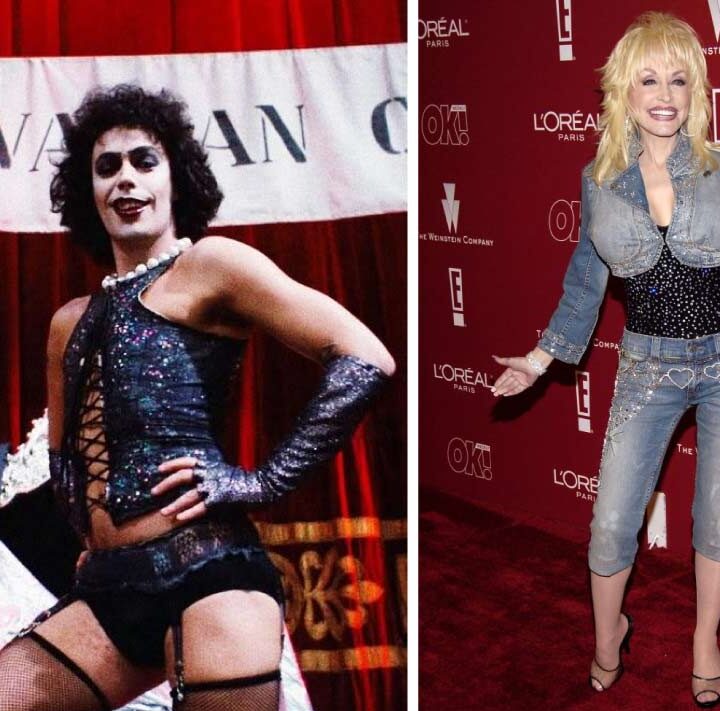 Rhinestones, Corsets & Second Lives: The Fashion Legacy of Dolly Parton and Tim Curry
