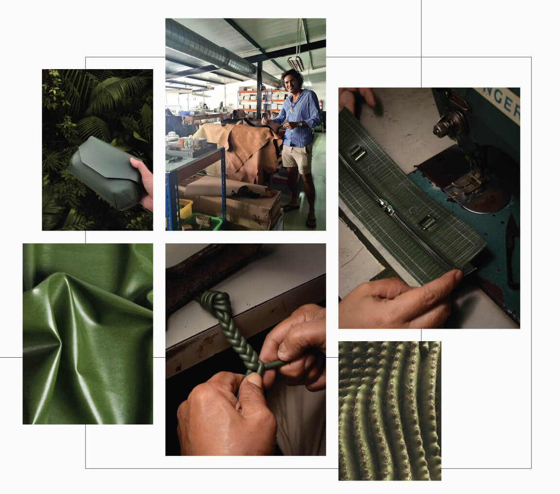 Plant-based leather Manufacturing 