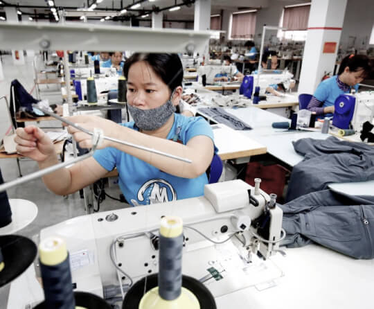 Thailand clothing manufacturing company
