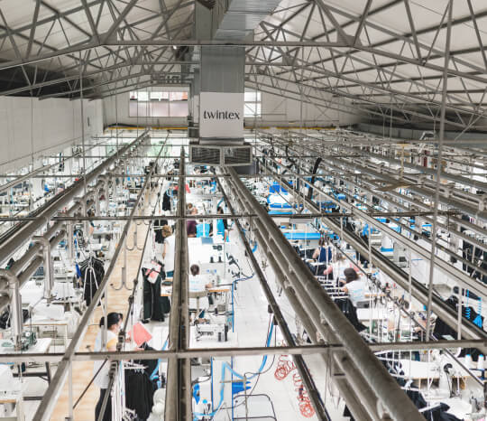 Clothing manufacturing company in Spain